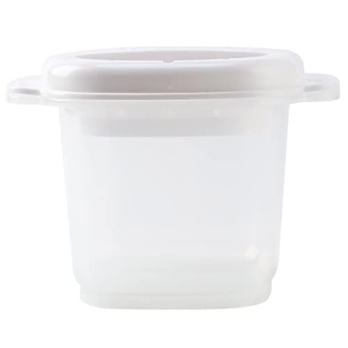 Cuenco de vapor for olla arrocera for microondas, 3 uds, con ventilación de liberación de vapor, apto for lavavajillas, for verduras, Pasta, arroz