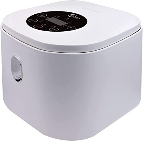 Arrocera de 2.5 Litros, Para 4-8 Personas, Admite Preestablecido y Mantiene el Calentamiento, 6 Funciones Múltiples para Hacer Arroz, Sopa, Avena para Bebés, Pastel, Multigrano, Avena