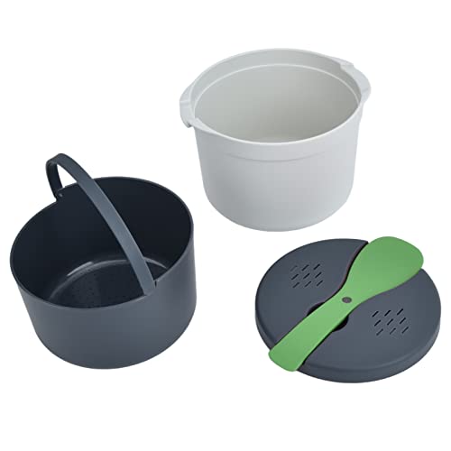 FOKH Juego de arrocera para microondas, arrocera para microondas Duradera e Inodoro