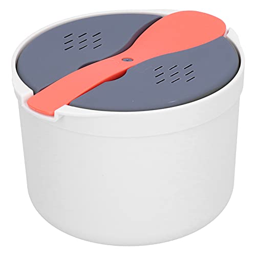 Olla Arrocera Para Microondas, Olla Arrocera Al Vapor, La Cocina Principal Multifuncional, Olla Arrocera, Cocción, Cocción Rápida Y Fácil Del Arroz, Con Tapa De Filtro