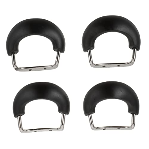 Cabilock Olla De Acero Inoxidable De 4 Piezas Orejas Utensilios De Cocina De Silicona Olla Arrocera Olla De Acero Inoxidable Empuñadura De Repuesto Manijas De Olla De Metal