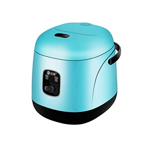 OIUYT Mini arrocera, Olla eléctrica, Olla Caliente para Huevos, Olla Caliente de Acero, Olla Caliente Mejorada, sartén Antiadherente para saltear, Olla rápida para Fideos (Rojo)