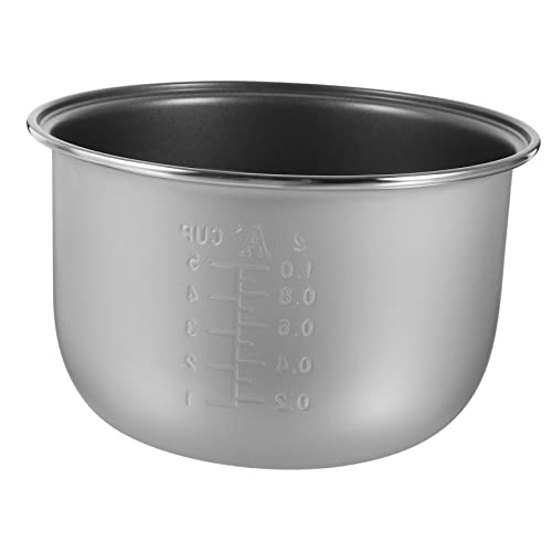 HANABASS Revestimiento De La Olla Arrocera Utensilios De Cocina Antiadherentes Olla Arrocera Recipiente De Acero Inoxidable Eléctrica Olla Interior Olla No Arrocera Olla De
