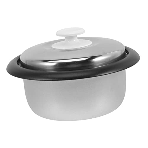 Zerodeko Revestimiento De Olla Arrocera Aleación De Aluminio Plata Espesar
