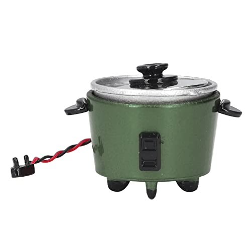 Mini Aparato de Cocina para Casa de Muñecas, Adorno Realista para Casa de Muñecas, Juego de Simulación, Adorno para Mejorar la Imaginación, Adorno para Regalo para Niñas Y Niños(Verde)