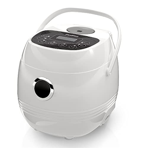 FeeKaa Mini arrocera pequeña eléctrica 1,2 litros para 1-2 personas, arrocera pequeña, arrocera/sushi/sopas