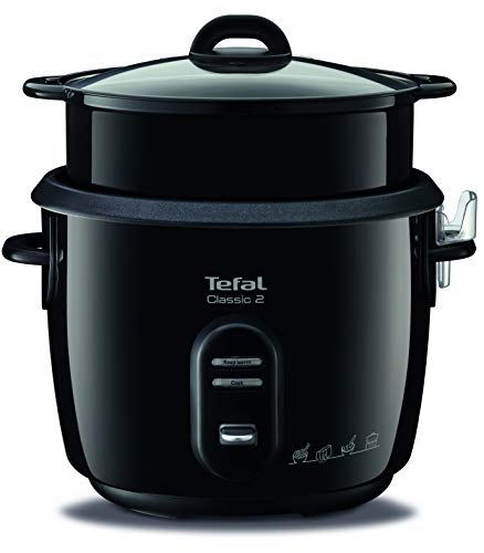 Tefal RK103811 Classic - Arrocera, color negro metalizado