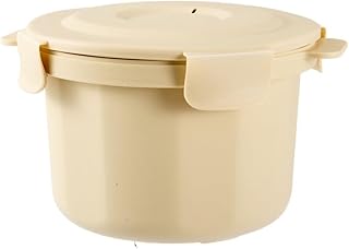 Olla arrocera para microondas con sistema avanzado de circulación de vapor para evitar hervir y pegar, adecuada para cocinar arroz, pasta y verduras