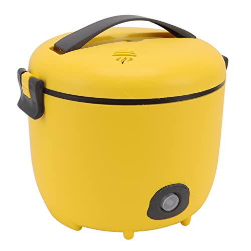 Mini Olla Arrocera 2L, Olla Eléctrica Portátil Para Granos Para El Hogar, La Oficina, El Dormitorio, Cocinar Arroz, Sopas, Guisos, Granos, Avena(EU Plug)