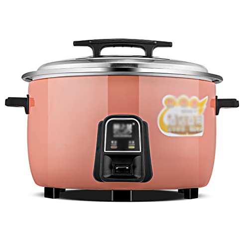 Olla arrocera mediana, Olla arrocera 8/10/13/18/23L Interior antiadherente de cristal negro de gran capacidad para restaurantes, escuelas y hoteles para 8-30 personas Olla arrocera (Size : 10L)
