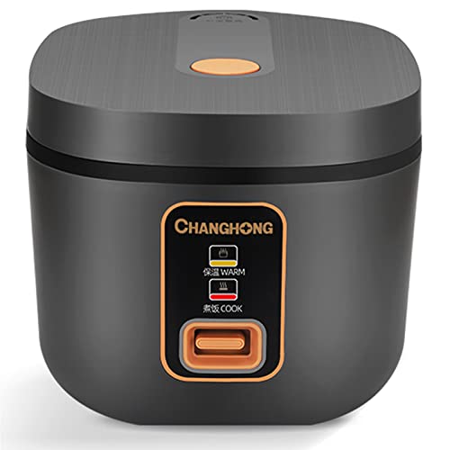 NIBHZ Olla Arrocera Olla Arrocera Pequeña, Inserto de Vapor de Metal, Vapor, Superficie Antiadherente, Tecnología Cool Touch, Función de Mantener Caliente,3L