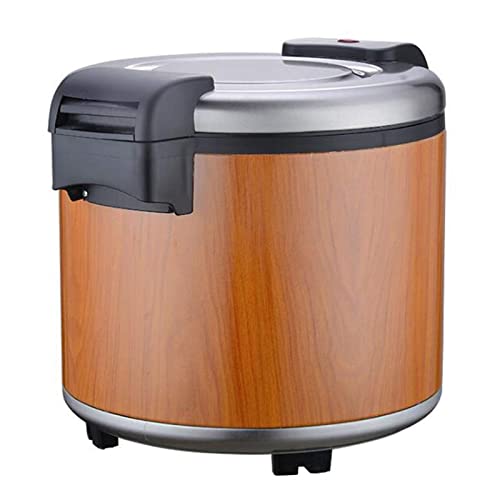 AMAZOM Olla Arrocera para El Hogar, Balde De Preservación De Calor Eléctrico Comercial, Gran Capacidad 23L, Sartén Antiadherente, Cocción Automática, Preparación De Arroz/Verduras