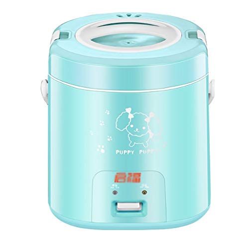 Olla arrocera mediana, Olla eléctrica Olla arrocera (1,8 litros / 300 W / 220 V) Función de aislamiento del hogar Olla interior de calidad Cuchara Vaporera y taza medidora Mini dormitorio Electrodomé