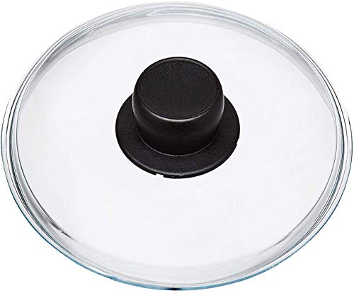 SPARES2GO Tapa de cristal Pyrex universal pequeña para cacerolas, arroceros y sartenes (22 cm)