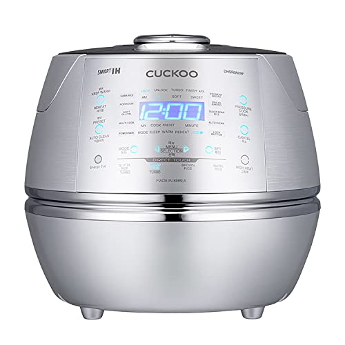 CUCKOO CRP-DHSR0609F Arrocera Plata con Pantalla 1090W