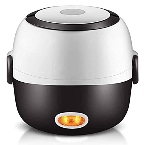 Fiambrera Eléctrica Portátil Multifunción Mini Cocina Fiambrera Comida Calentada Vaporizador Arrocera Huevo Vaporizador