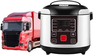 Olla Arrocera Pequeña De 12 V/24 V, Olla Arrocera Portátil Para Viajes En Coche, Función De Calefacción Y Mantenimiento Del Calor, Perfecta Para Coches, Viajes De Campamento,24v