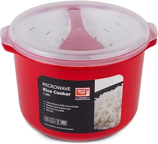 Good 2 Heat Plus Arrocera microondas 2.8L, rojo