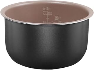 Cuenco de repuesto compatible para arroceras, 2 L, 3 L, 4 L, 5 L de capacidad, antiadherente, distribución uniforme del calor, accesorios de cocina, ollas interiores para arrocera