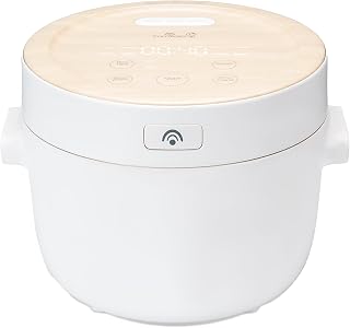 Arrocera Yum Asia Fuji con calefacción por inducción (IH) y tazón de cerámica (5 tazas, 1.0 litro), 7 funciones de cocción de arroz, 5 funciones de multicocina, pantalla LED, 220-240V