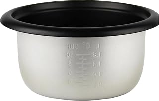 Tazón interior de aluminio para olla arrocera eléctrica de repuesto, antiadherente, fácil de limpiar, forro de alimentos de cocina