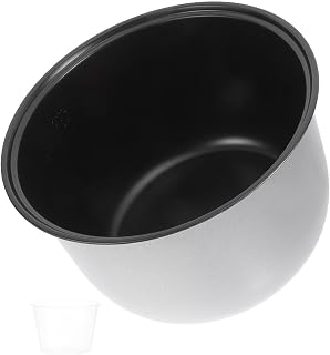 Olla Interior 5l de Repuesto Antiadherente de Aleación de Aluminio | Recambio para Cocinas Domésticas, Acabado Plata, Resistente al Desgaste, Uso Seguro y Fiable