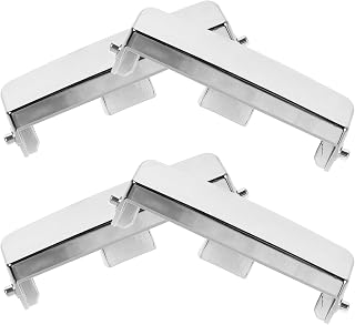 Abridor de Tapa de Repuesto para Olla arrocera, Piezas de Repuesto para Olla arrocera, botón de Interruptor de Cocina de Repuesto, 4 Piezas, plástico, Plata, para Comidas