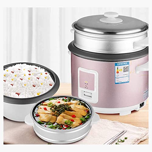 Olla Arrocera Para Mantener Caliente El Hogar, Sartén Antiadherente De Gran Capacidad De 5L, Revestimiento De Aleación De Aluminio, Cocción Con Un Clic